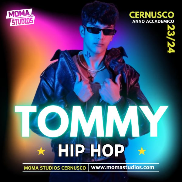 Hip Hop Unico con Tommy - Lunedì 21.00