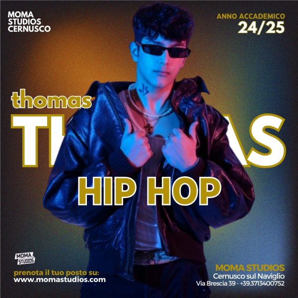 Hip Hop base con Thomas - Lunedì 21.00