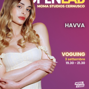 Giovedì 3 Settembre - Voguing con Havva - 19:30/21:30