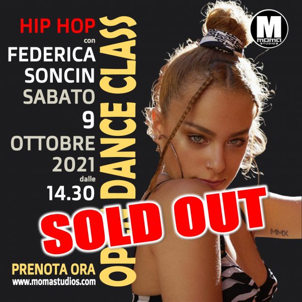 Hip Hop con Federica Soncin - Sabato 9 ottobre alle 14.30