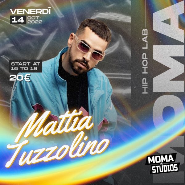 Hip Hop Lab con Mattia Tuzzolino - Venerdì 14 Ottobre alle 16.00