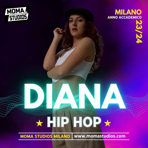 Hip Hop Livello Base con Diana- Lunedì 19.00