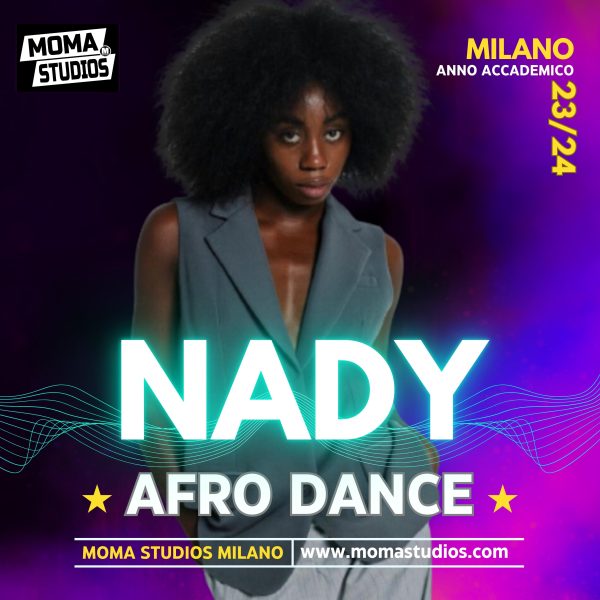 Afro Dance Livello Intermedio con Nady - Venerdì 19.00