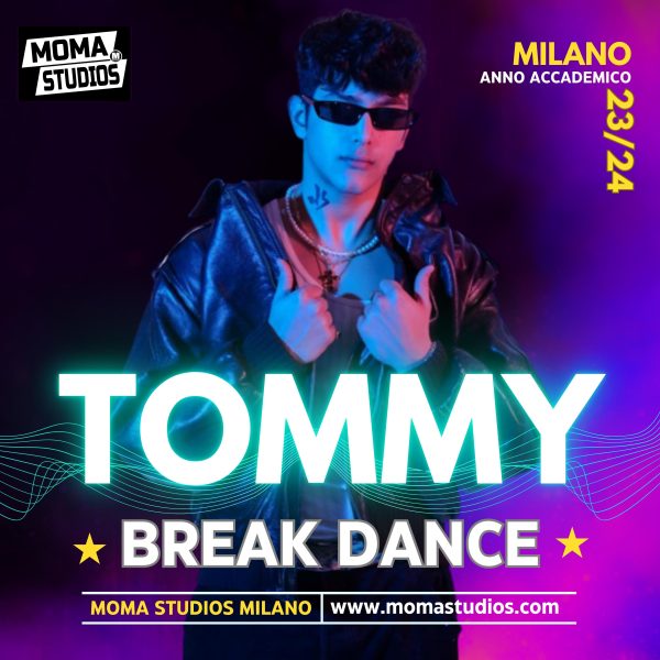 Break Dance teenager con Tommy - Venerdì 18.00