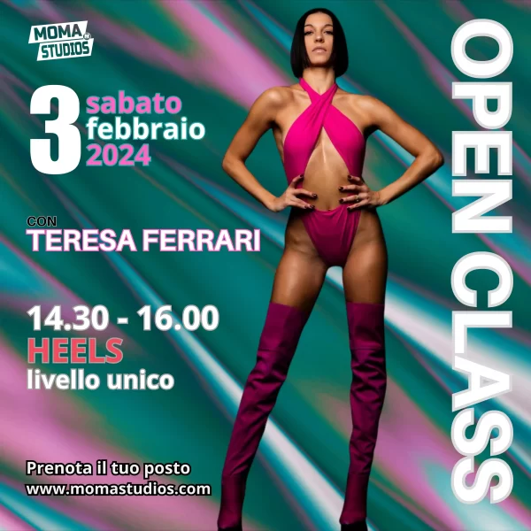 Open class con Teresa Ferrari