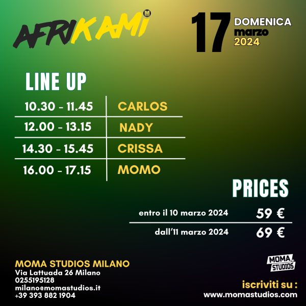 Afrikami - Domenica 17 Marzo - immagine 2