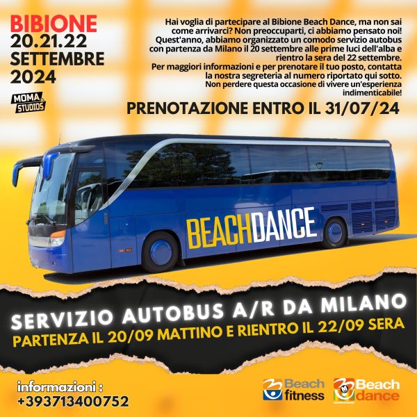 Acconto Trasporto pullman BBD