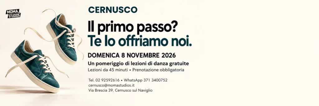 Open Day Moma Studios Cernusco 8 novembre 2026