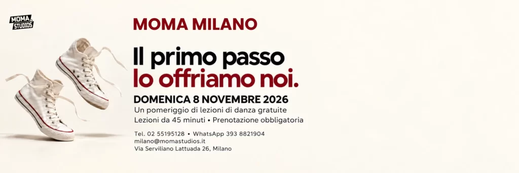 Open Day Moma Studios Milano 8 novembre 2026